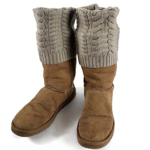 UGG Tularosa Route knit boot size 9